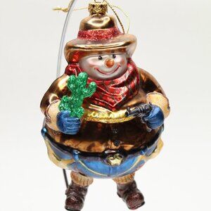 Southwestern Sheriff Snowman